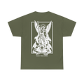 SAINT MICHAEL T-SHIRT OLIVE/WHITE