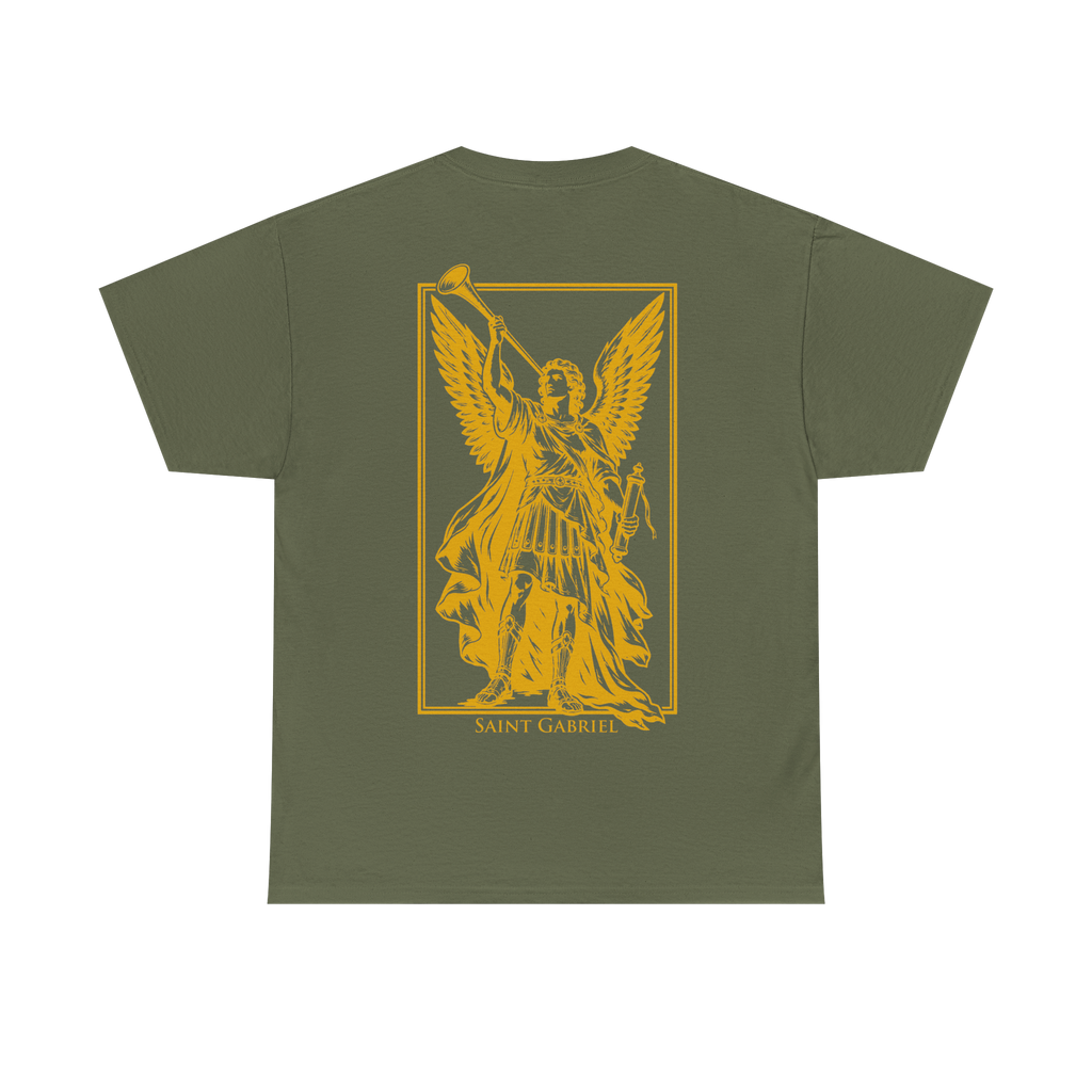 SAINT GARBIEL T-SHIRT OLIVE/YELLOW