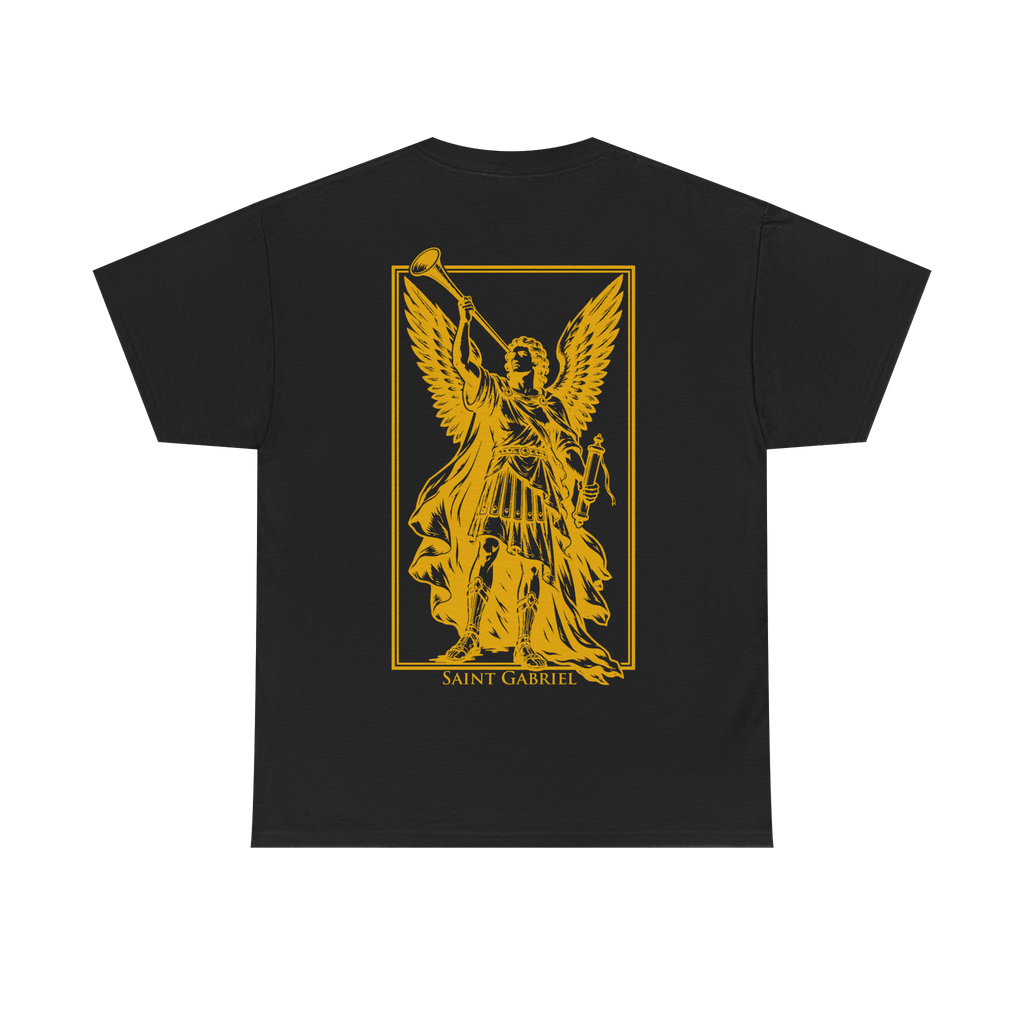 SAINT GABRIEL T-SHIRT BLACK/YELLOW