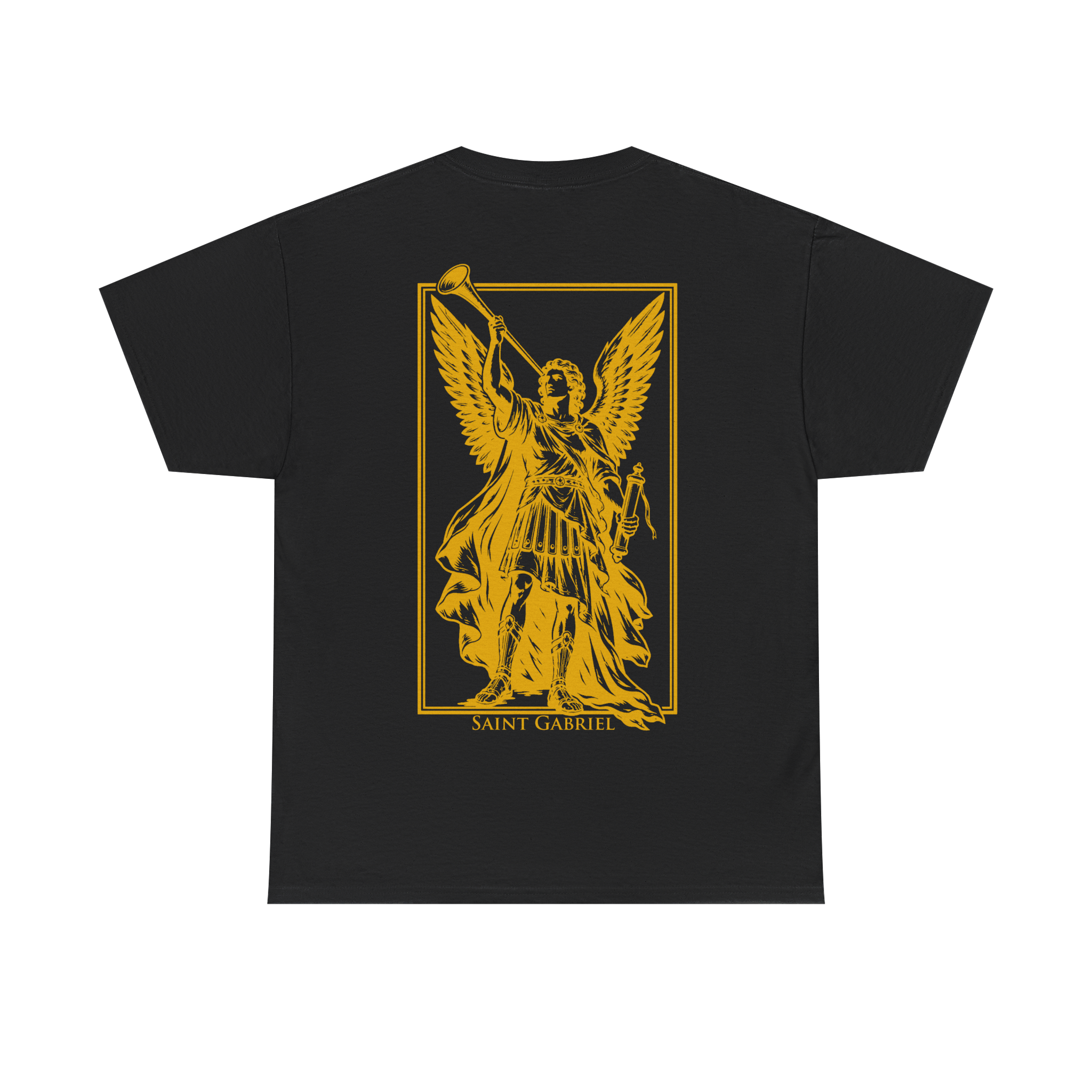 SAINT GABRIEL T-SHIRT BLACK/YELLOW