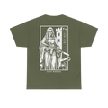 SAINT BARBARA T-SHIRT OLIVE/WHITE